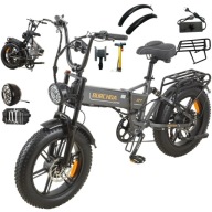 Електромобіль Burchda R7 2000W 2*Двигун 48V20Ah 50Km/H 20'' Масляне Гальмо