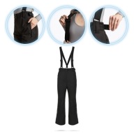 Жіночі Лижні Штани Kadva Edge X Pants, Чорні