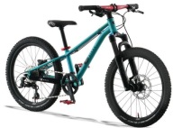 Легкопідвісний Велосипед Kubikes 20 S Mtb Disc / Бірюзовий + Лазерний Червоний