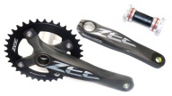 Шатуни Shimano Fc-M640 36T 170Mm 10S Zee Каретка Bb52 68/73 Mtb Enduro Dh Box