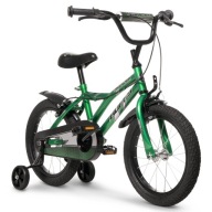 Дитячий Велосипед Huffy Pro Thunder 16 Дюймів Зелений + Бічні Колеса + Світловідбивачі