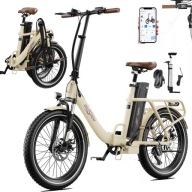 Складний Електричний Велосипед Onesport Ot16-2 Shimano 48V 17Ah 250W 120Km App