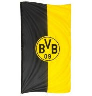 Прапор Borussia Dortmund Bvb На Флагштоці У Вертикальному Форматі 100 Х 200 См