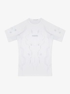 Manto Rashguard Shield White L Футболка Для Mma Bjj Grappling Mma Bjj Training