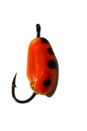 Крижаний Пескар – Firebug, Мормишка Ice Bait Ручної Роботи