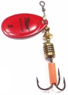 Блешня Mepps Aglia Fluo Red, Що Обертається, Розмір 2, 4,5 Г