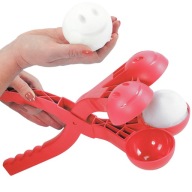 Snow Ball Maker Інструмент Для Виготовлення Сніжок Двійний Сніжок Матч Червоний