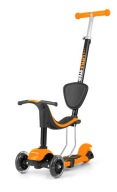 Велосипед Milly Mally Scooter Little Star 3In1, Помаранчевий, Складний