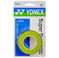 Yonex Ac 102 Ex Citrus Green Обгортка Для Бадмінтонних Ракеток, 3 Шт. Тенісний Сквош