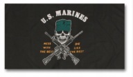 Череп Прапор Вмс Сша Usmc