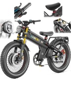 Електромобіль Dual Motor 3000W*2 A9Pro Max 60V 70Ah 75Km/H 350Km