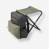 Рибальський Складаний Табурет Caperlan Essenseat 100 Travel З Рюкзаком