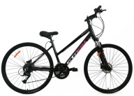 Велосипед Storm Cross Aero 4.0 Lady Чорний/Фуксія 17