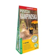 Пуща Кампіноська Ламінована Туристична Карта