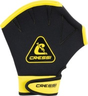 Рукавички Для Плавання Cressi Aqua Boost Swim Gloves Чорно-Жовті Розмір M