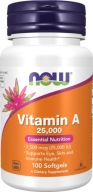 Now Foods Вітамін А 25 000 Мо 100 Капс. Vision Skin