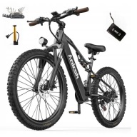 Електромобіль 26'' Aairsk Xt90 48V20Ah 750W 33Km/H Shimano-21S Mtb Nfc