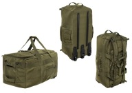 Військова Сумка На Колесах Рюкзак 2В1 Mil-Tec Combat Duffle Bag 118L Olive