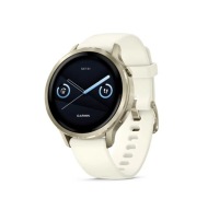Garmin Venu 4 41 Мм Lunar Gold З Силіконовим Ремінцем Bone