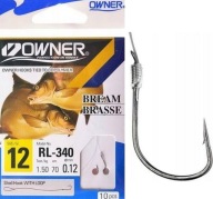 Гачки З Owner Riger Rl340 Chinta Hook 12 / Rig 0,12 Мм