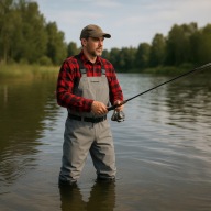 Кулики Trizand Fishing Waders Rubber Fish Waders Розмір 44 Сірий