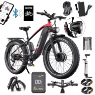 Duotts F26 Fatbike Електромобіль 48V 1500W 55Km/H 120Km 20Ah 26