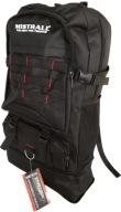 Mistrall Black Tourist Backpack For A Fisherman, Spacious, Large, 70 Liters, Practical