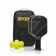 Pickleball Zoodo P5 T700 Термоформовані Рожеві Ракетки + 4 М'ячі Usapa