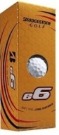 М'ячі Для Гольфу Bridgestone E6 3Шт
