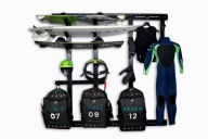 Міцна Сталева Настінна Підставка Для Спортивного Обладнання - Surf Holder