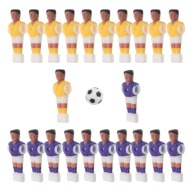 1 Набір Реалістичних Футбольних Фігурок Для Футбольного Столу