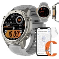 Чоловічий Розумний Годинник Із Amoled Gps Меню Дзвінків Польський Водостійкий 5Atm