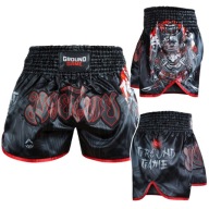 Muay Thai Ground Game Samurai Training Shorts 2.0 Size L