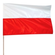 Державний Прапор Польщі 112Х70См Біло-Червоний З Зіркою 120См Патріотичний