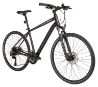 Чоловічий Кросовий Велосипед 2X Indiana X-Cross 4.0 M22 Чорний