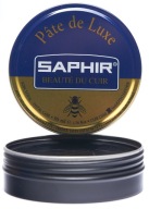 Saphir Pate De Luxe 50Мл Воскова Паста Для Взуття Чорна