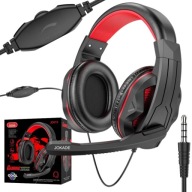 Дротові Ігрові Навушники Jokade Rgb Накладні + Мікрофон 2X Jack + Usb