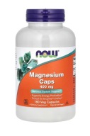 Now Foods Magnesium 400Mg 180 Vcaps Енергія Втоми Контрації