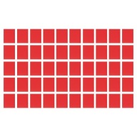 50 Футлярів Для Колекцій Карток, Аксесуарів Для Настільних Ігор, Червоного Кольору