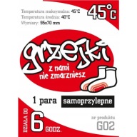 Грілки Для Ніг Самоклеючі 1 Пара / 2 Шт. Джерело Тепла