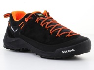 Чоловіче Туристичне Взуття Salewa Wildfire Leather Black/Fluo Orange, Розмір 47