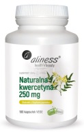 Aliness Natural Quercetin 250Mg 100K Алергія Нежить Сльозовина Свербіж