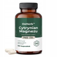 Osherb Magnesium Citrate+B6 100% Простий Чистий Склад Відмінне Поглинання