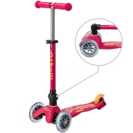 Складний Триколісний Самокат Mini Micro Deluxe Ruby Red