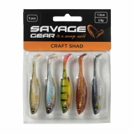 Набір Gum Craft Shad Sg 8,8См 4,2Гр Прозорна Вода