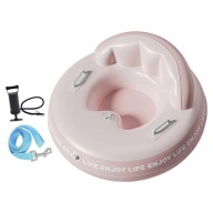 Snow Tube Snow Toys Сімейний Морозостійкий Пвх З Ручками, Подарунковий Рожевий