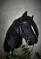 A4 Hobby Horse Чорний В Пляму, Кари В Пляму, Кінь На Палиці