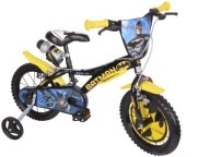 Dino Bikes Дитячий Велосипед Batman 14 Дюймів Для Хлопчика, Чорний