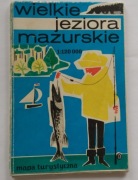 Карта 1981 Великі Мазурські Озера