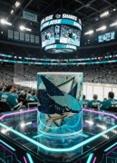 San Jose Sharks Hockey Nhl Акула Подарунок Для Вболівальника Керамічна Чашка